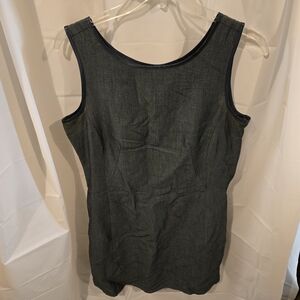 Vintage Laura Ashley Knee Length Sleeveless Dress Size 8